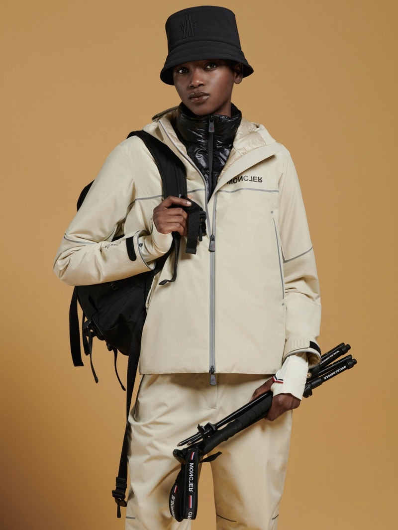 Moncler Technical Outdoorwear With Integrated Reflectors